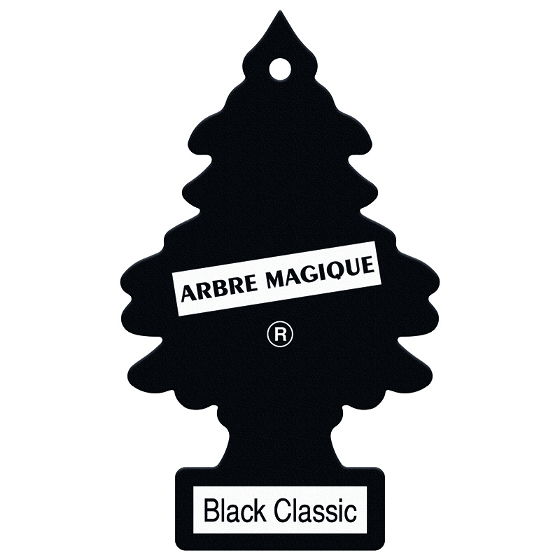 Désodorisant Arbre Magique Black Classic - Eboutique TotalEnergies