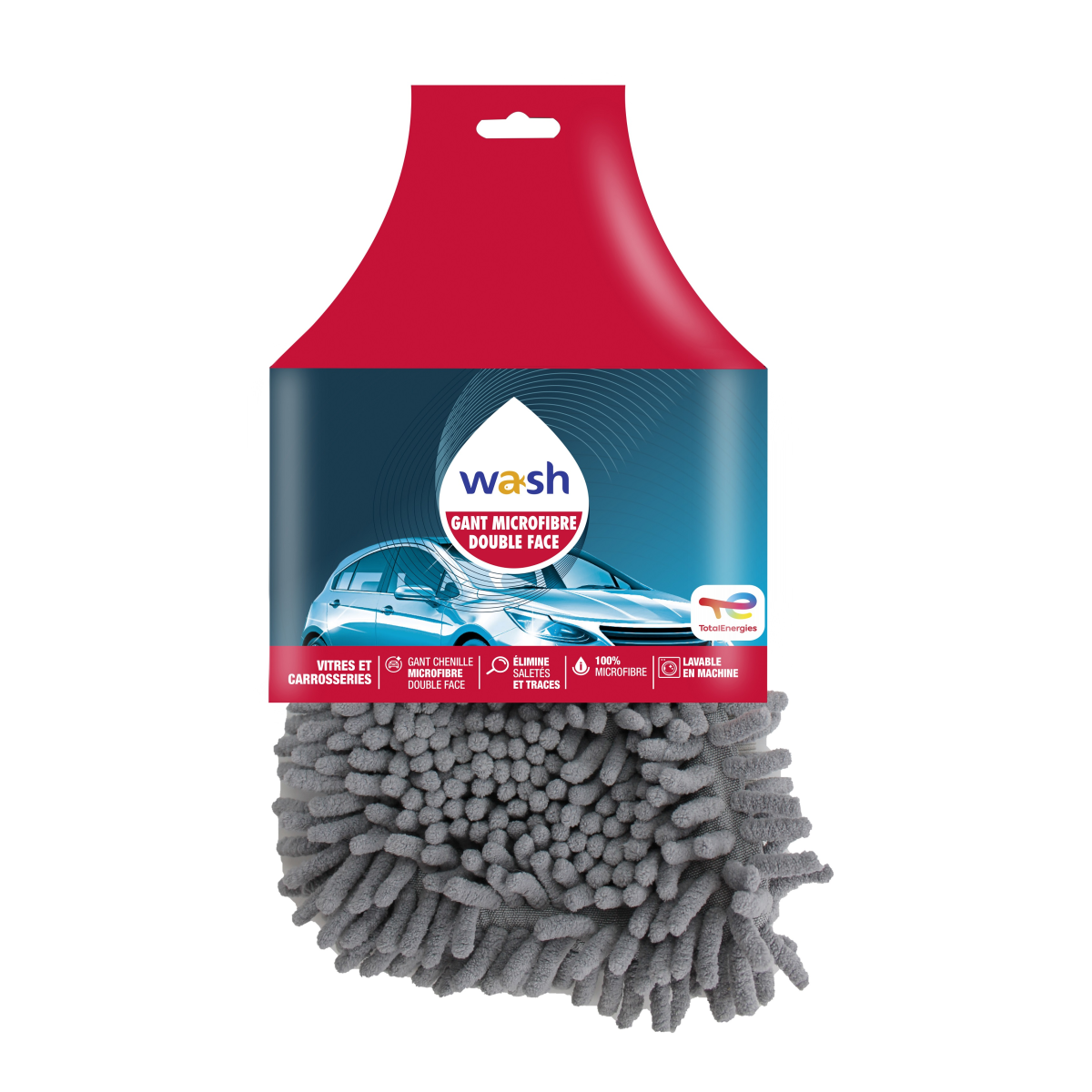Gant de lavage double face Wash