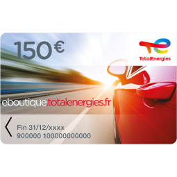 Carte cadeau carburant Jubileo TotalEnergies 25€
