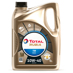 Huile moteur minérale Rubia Tir 8600 10W40 5L