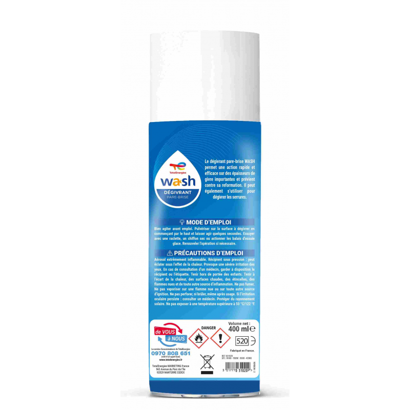 DOGARI Spray dégivreur pour Pare-Brise de Voiture,Agent de pulvérisation de  Fonte de Glace 500 ML | Agent de pulvérisation de Fonte de Glace