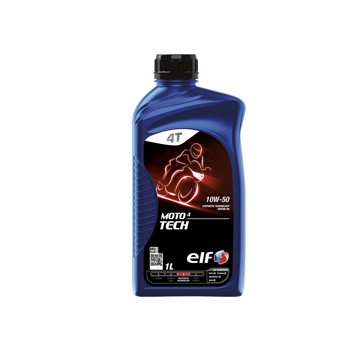Huile moteur Moto 4 TECH 10W50 1L