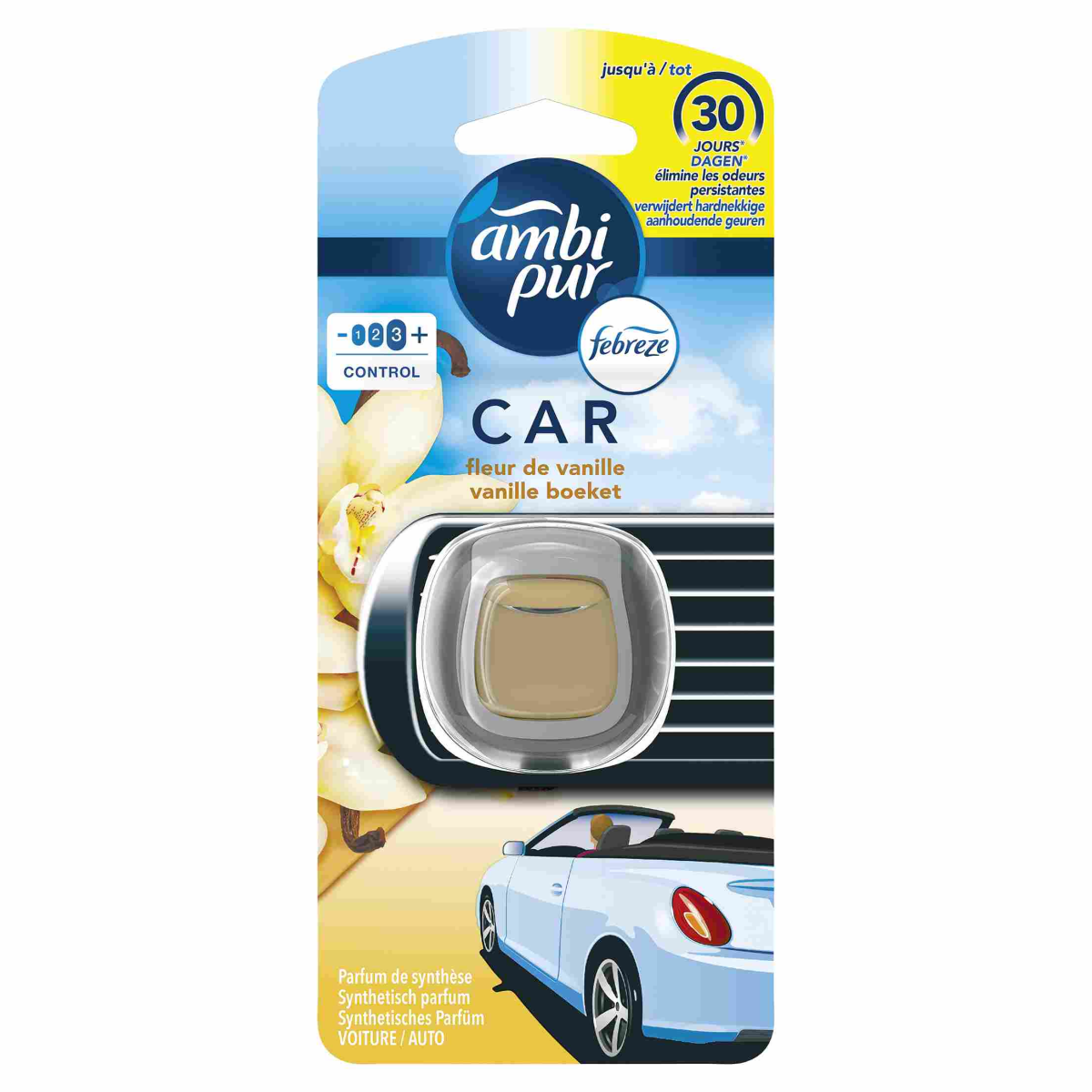 Car Clip Vanille