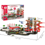 Jouet Maxi Garage avec Station-Service Complète 3 Niveaux