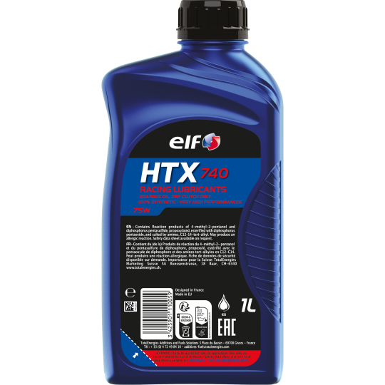 Huile ELF HTX 740 karting et moto 2 temps