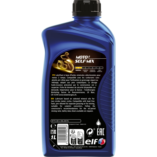 Huile moteur Moto 2 Self Mix 1L