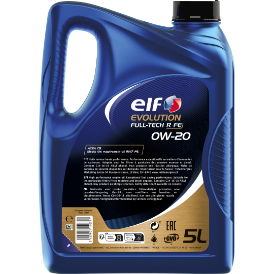 EVOLUTION FULL-TECH R FE 0W-20 5L - ELF