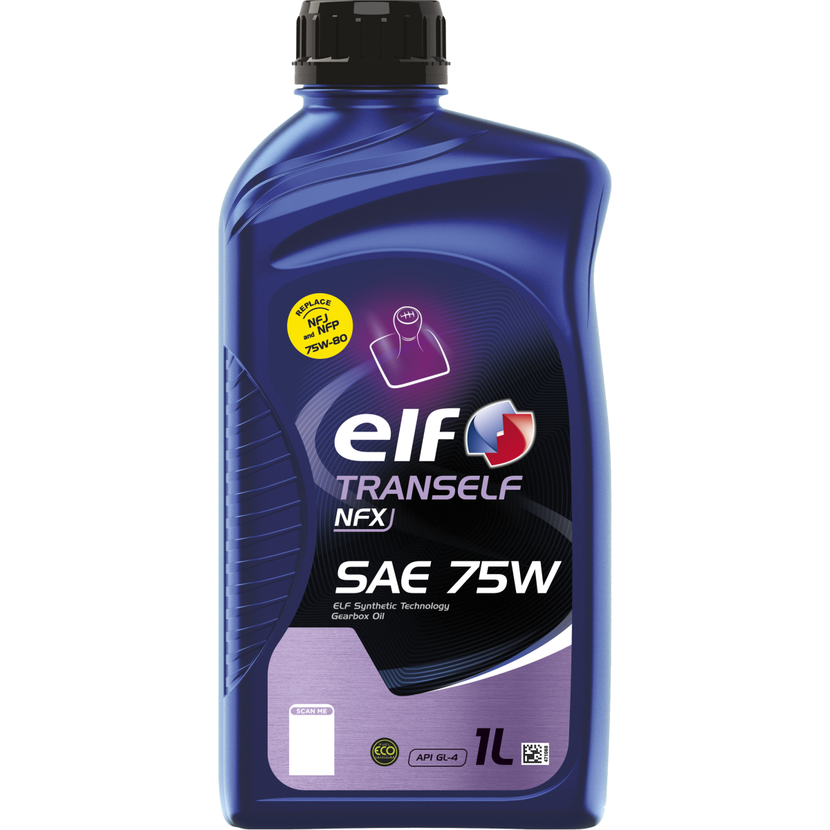 Huile boîte de vitesse Tranself NFX SAE 75W 1L