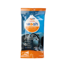 Lingettes nettoyantes plastique WASH