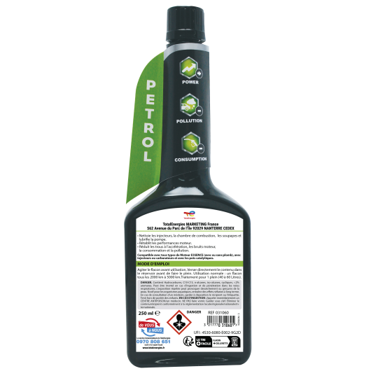 Nettoyant injecteur essence 250ml - E-Boutique TotalEnergies