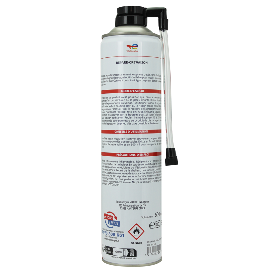 Répare crevaison 600 ml