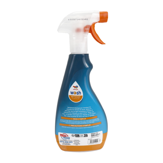 Nettoyant pour les plastiques de voiture Wash