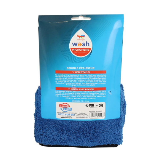 Microfibre XL professionnelle TotalEnergies WASH