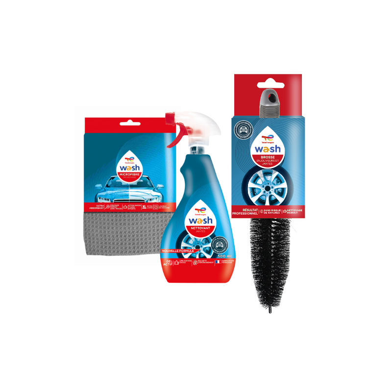 Pack nettoyage et entretien jantes