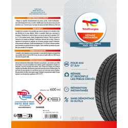 Répare crevaison 600 ml