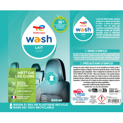 Lait cuir WASH ECOCERT