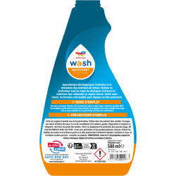 Nettoyant pour les plastiques de voiture Wash