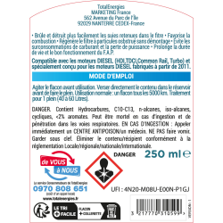 Nettoyant FAP diesel 250ml - E-Boutique TotalEnergies