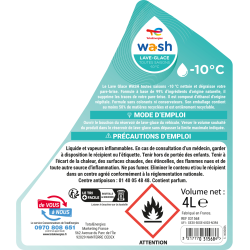 Lave-glace toutes saisons  4L WASH -10°C