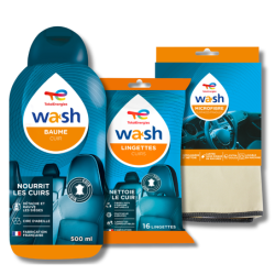 Pack nettoyant cuir WASH