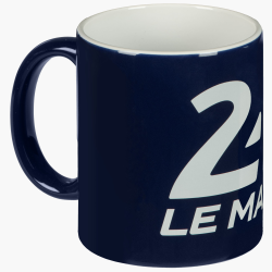 Mug Officiel Logo 24H Le Mans | Céramique 330ml Bleu Marine