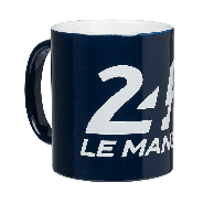 Mug Officiel Logo 24H Le Mans | Céramique 330ml Bleu Marine