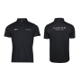 Polo Officiel Alpine x Elf Noir 2026 | Supima® Alpine Endurance Team