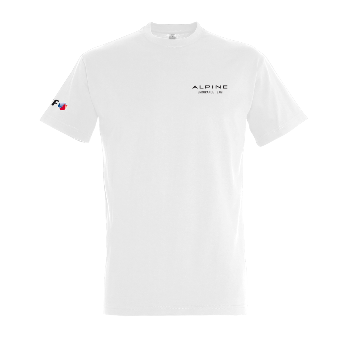 T-shirt Blanc Officiel Alpine x Elf 2026 | 100% Coton Alpine Endurance Team