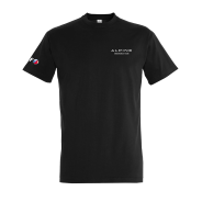 T-shirt Noir Officiel Alpine x Elf 2026 | 100% Coton Alpine Endurance Team