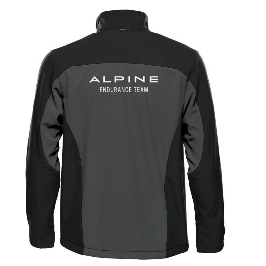 Softshell Performance Alpine x Elf 2026 Noir/Gris | Polyester Spandex Officiel