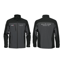 Softshell Performance Alpine x Elf 2026 Noir/Gris | Polyester Spandex Officiel