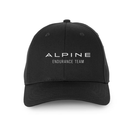 Casquette Officielle Alpine x Elf Noir 2026 | 100% Coton Alpine Endurance Team